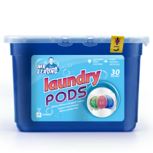 Laundry detergent washer capsule protect the color of clothes